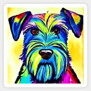 Schnauzer 5 Sticker